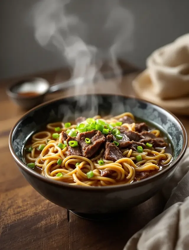 深夜食堂:一碗暖心牛肉面 - 免费电影美食短视频