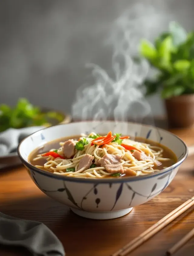 云南过桥米线地道做法 - 免费电影美食短视频